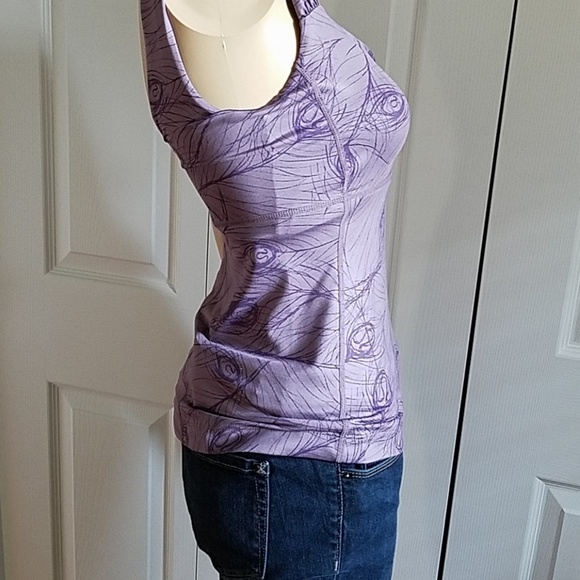 Lululemon Aria  peacock tank top - Picture 3 of 3